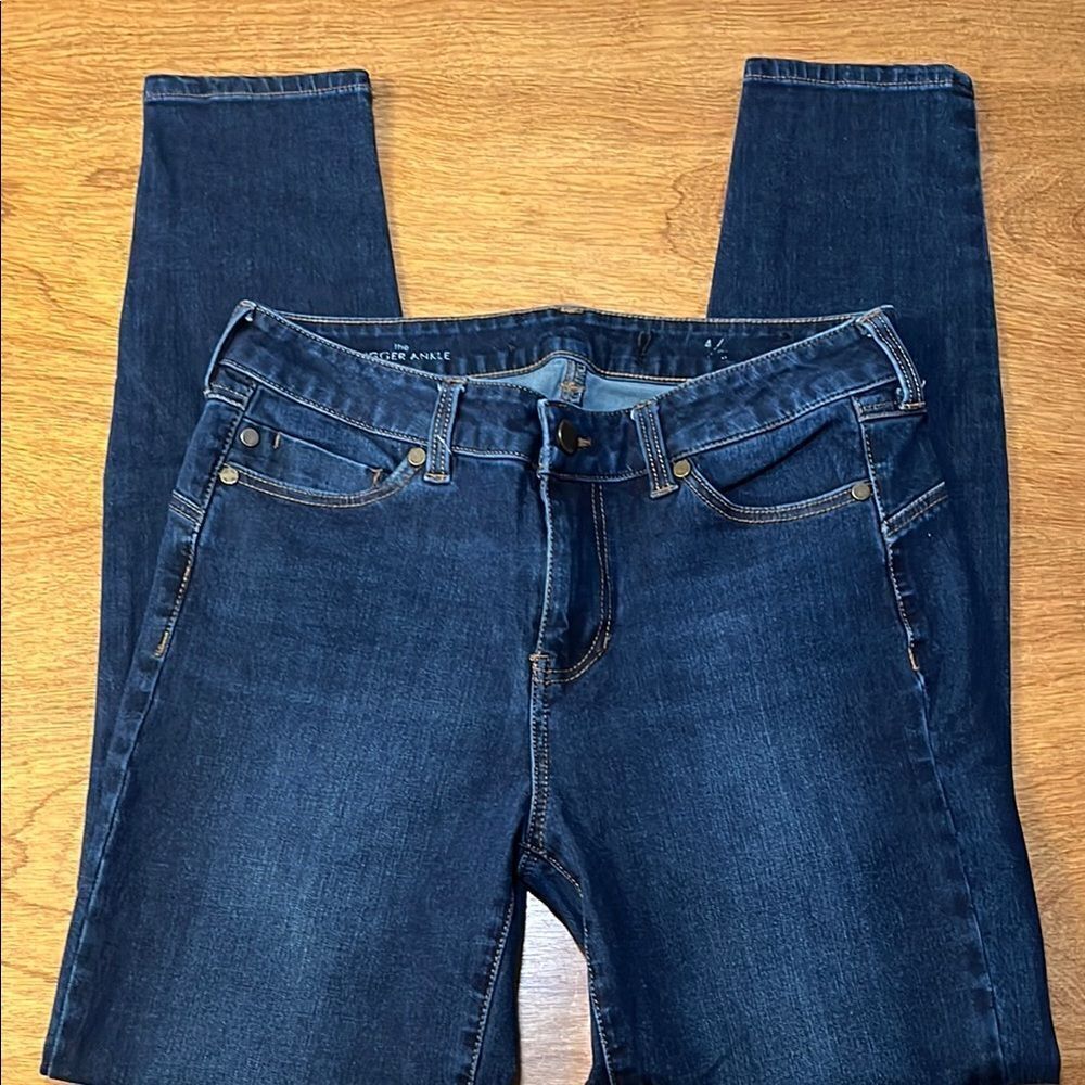 Liverpool Hugger Ankle Jeans with Stretch